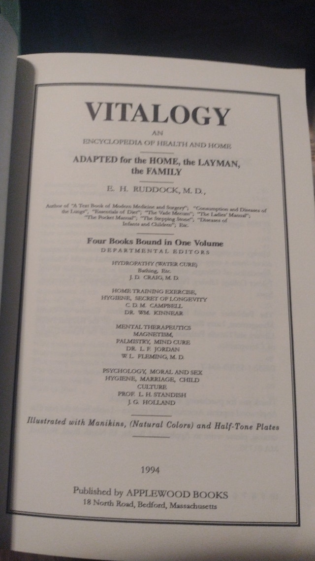 Vitalogy - Encyclopedia of Health and Home - photo 3