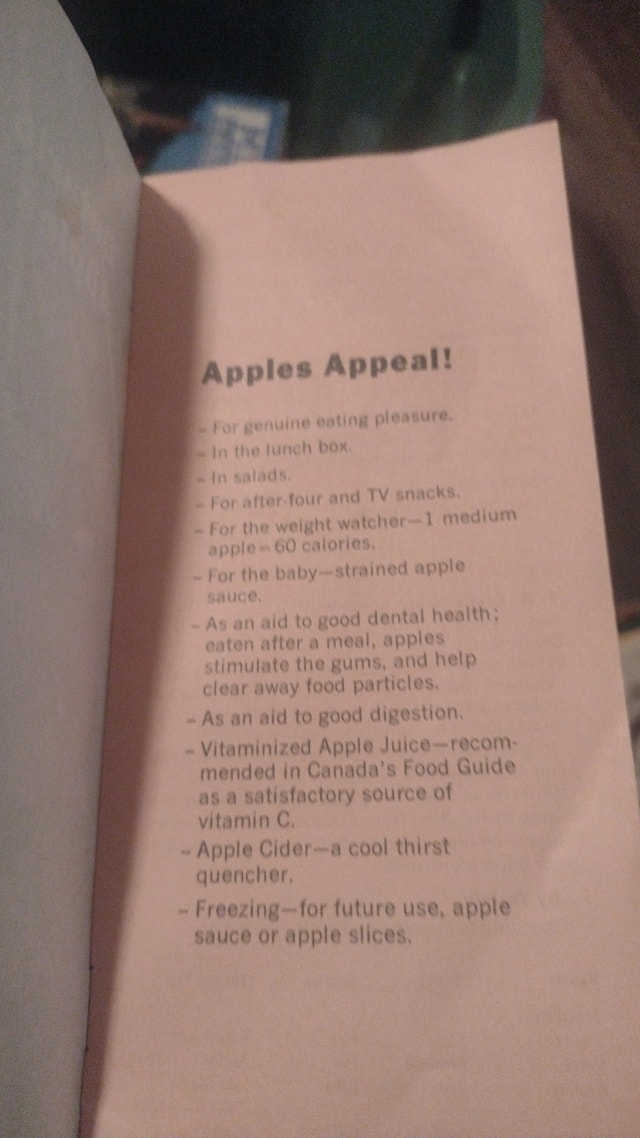 Ontario Apples Vintage Publication - photo 2