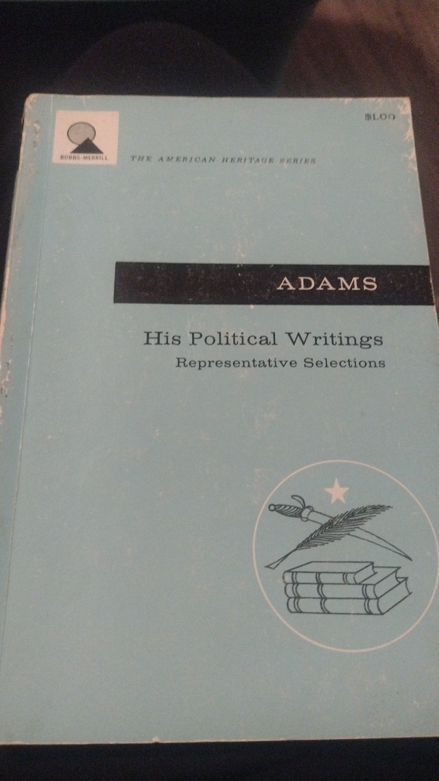 The Political Writings of John Adams