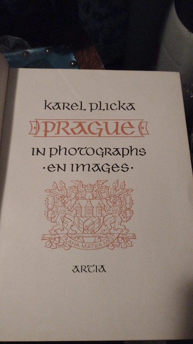 Prague in Photographs - Vintage Karel Plicka Hardcover - photo 2