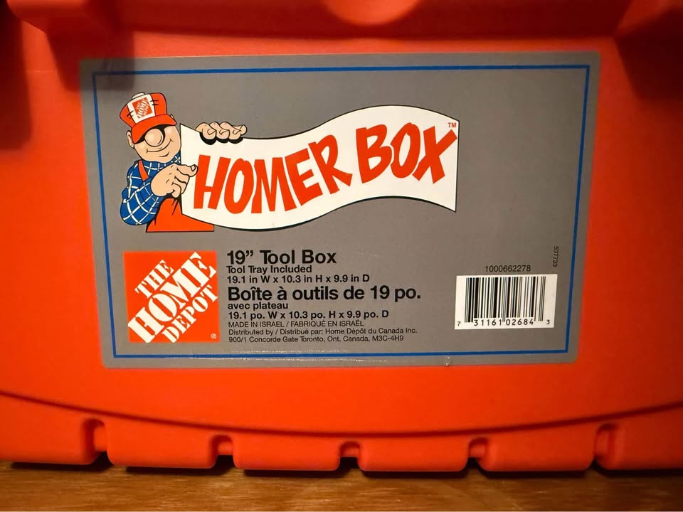 Homer box(19” tool box)- like new - photo 4