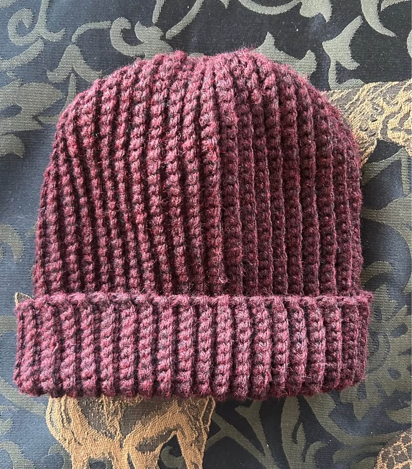 Burgundy Beanie