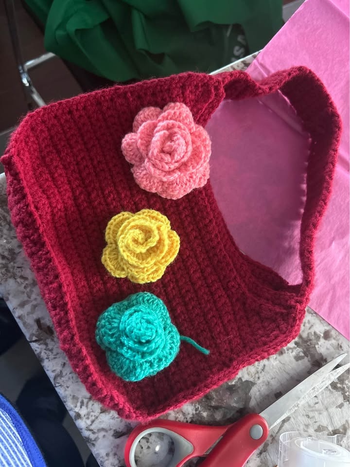 Handmade crochet small bag - photo 3