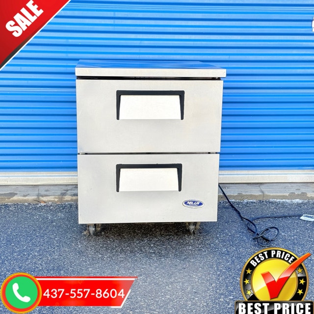 Commercial True 2 Drawer Undercounter Refrigerator