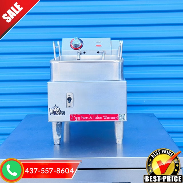 Commercial Countertop Electric Fryer - 15 lbs, Like New - photo 2
