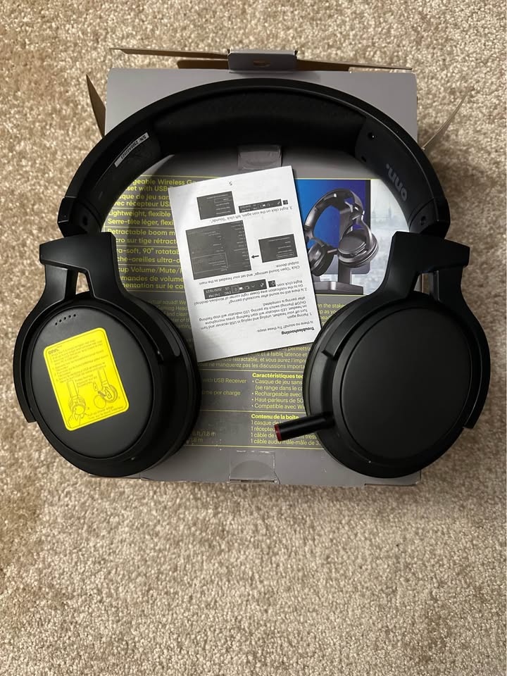 Onn. Wireless Gaming Headset 2.4GHz - Open Box - photo 4