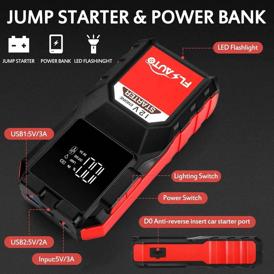 Portable Car Jumper Starter - photo 3