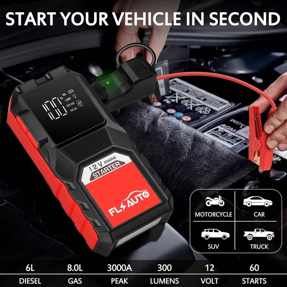 Portable Car Jumper Starter - photo 4