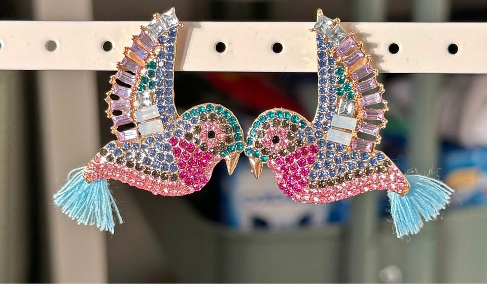 Colibri hummingbird earrings