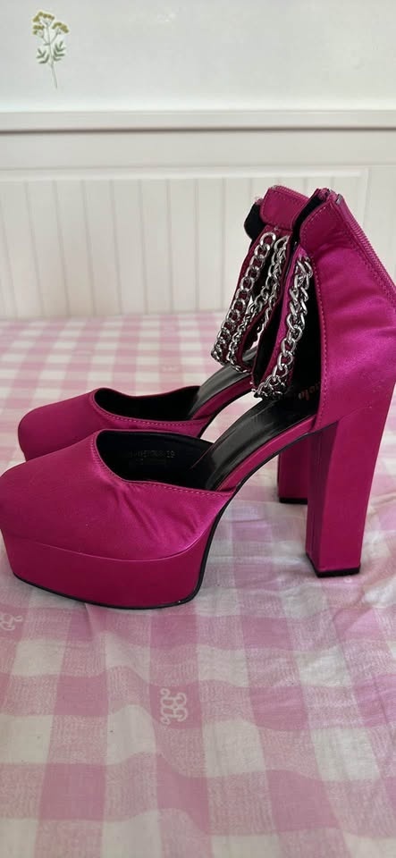 Ultra high heels pink purple - photo 2