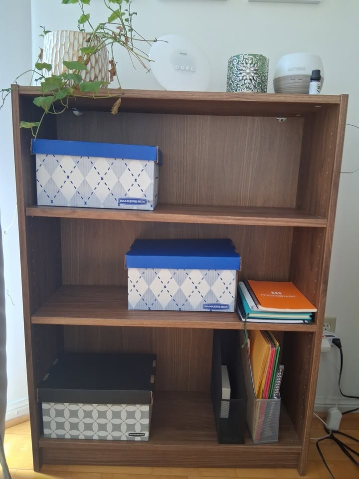 Wood Bookshelf / Storage Shelf – OBO - photo 2