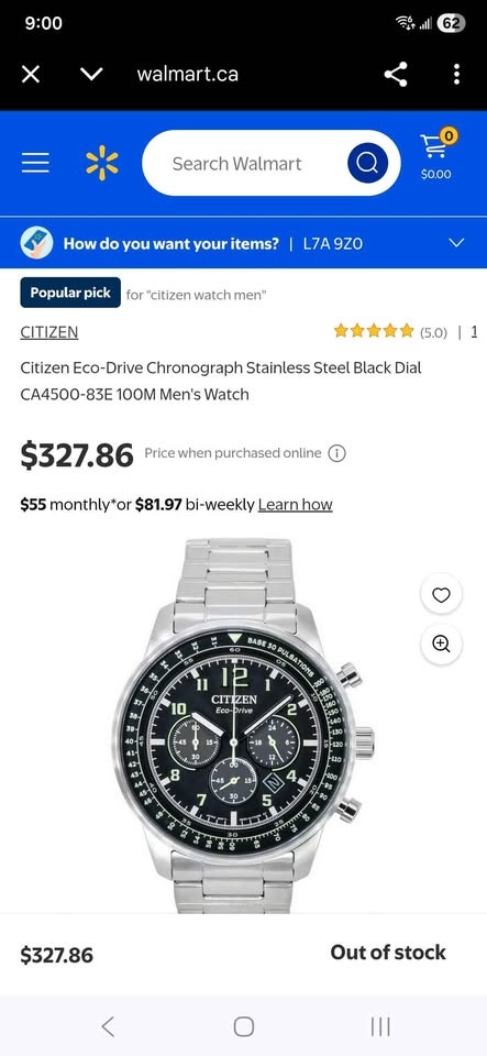 Brand new Citizen Eco-Drive Chronograph Stainless Steel CA4500-8 - photo 4