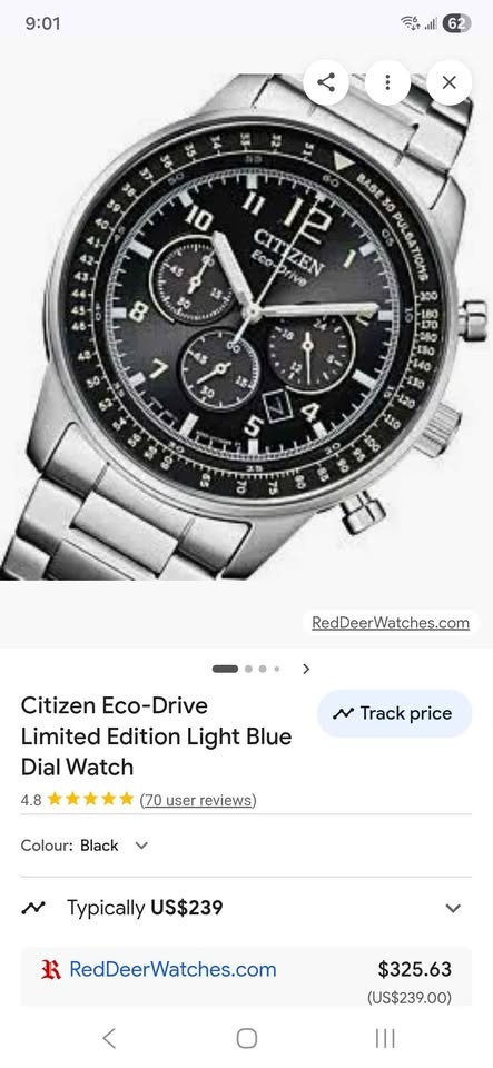 Brand new Citizen Eco-Drive Chronograph Stainless Steel CA4500-8 - photo 5