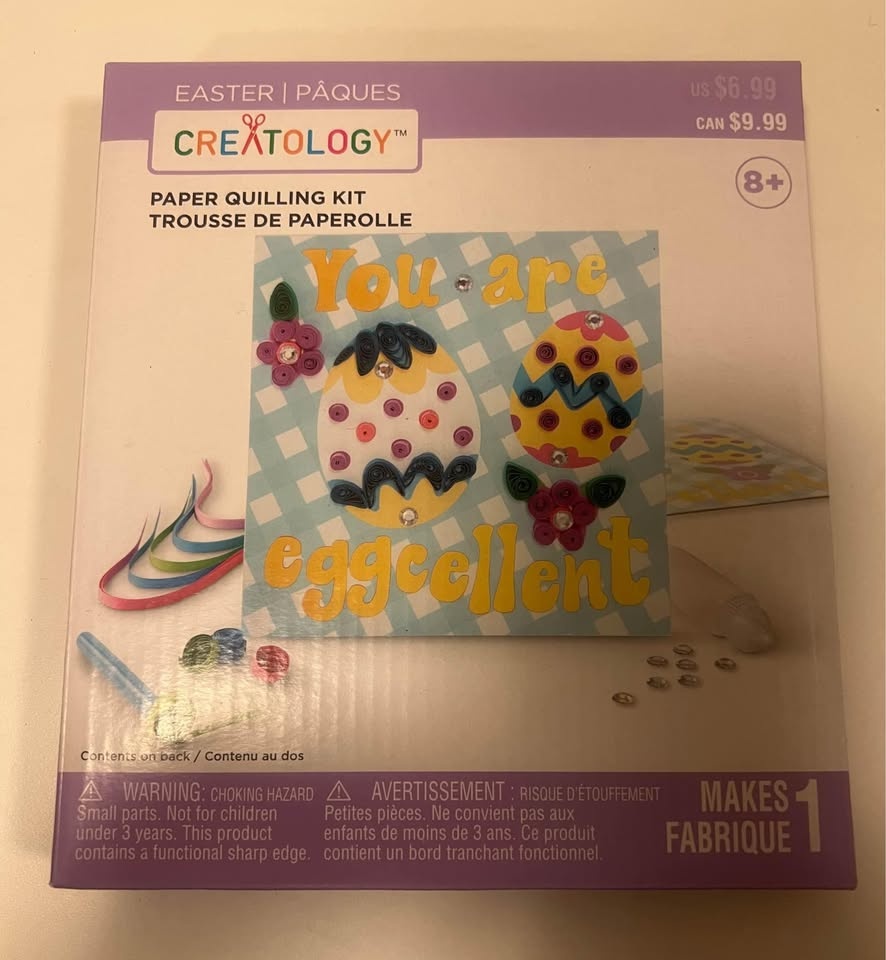 Easter Kids Paper Quilling Craft Kit - photo 2