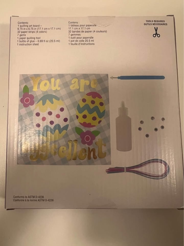 Easter Kids Paper Quilling Craft Kit - photo 3