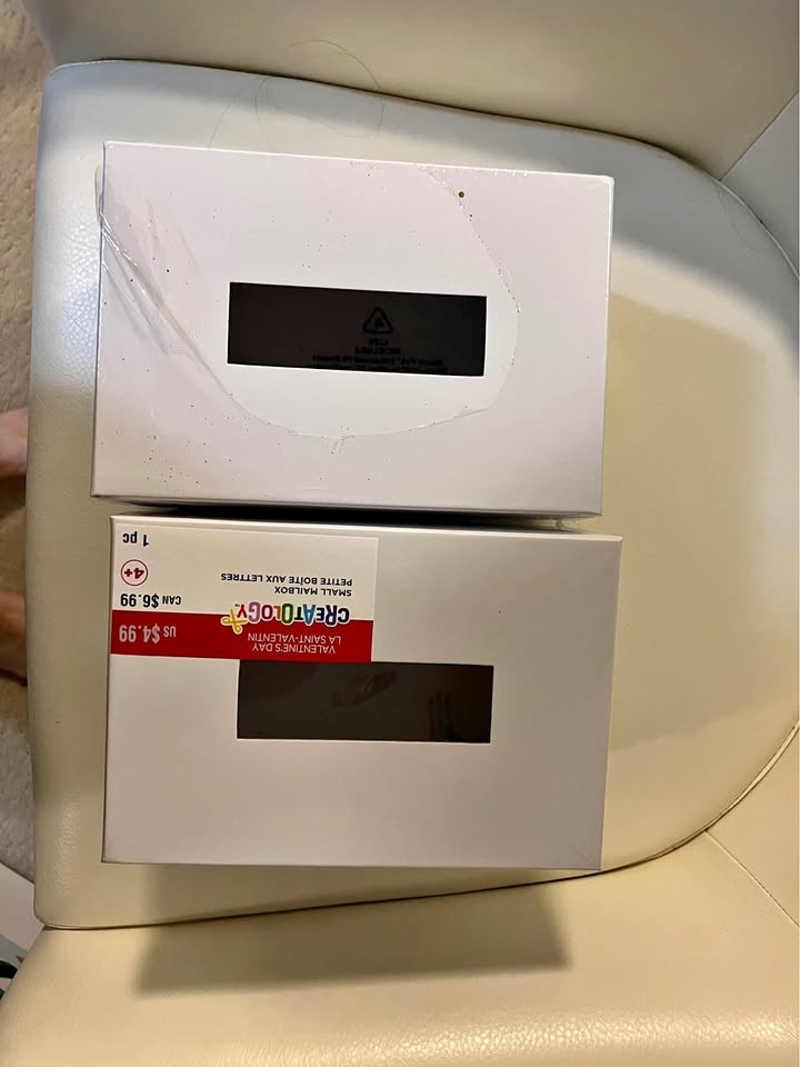 2 Craft Mailbox Boxes