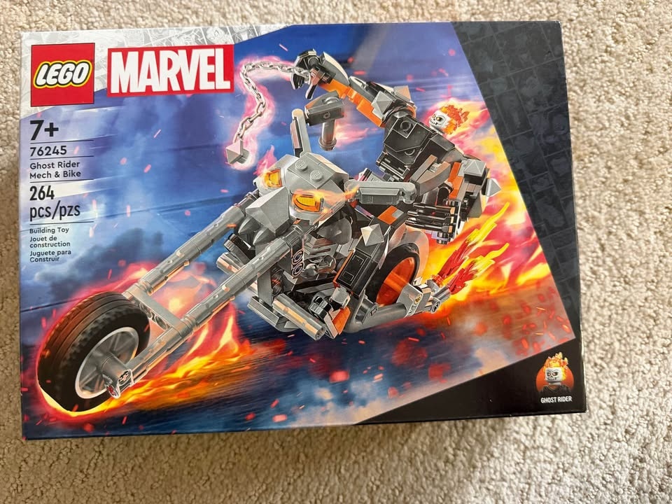Lego 76245 Marvel Ghost Rider Mech and Bike - photo 3