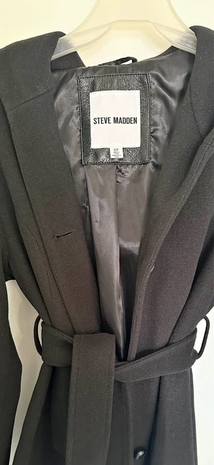 Steve Madden Women's Red Winter Coat - Size Small