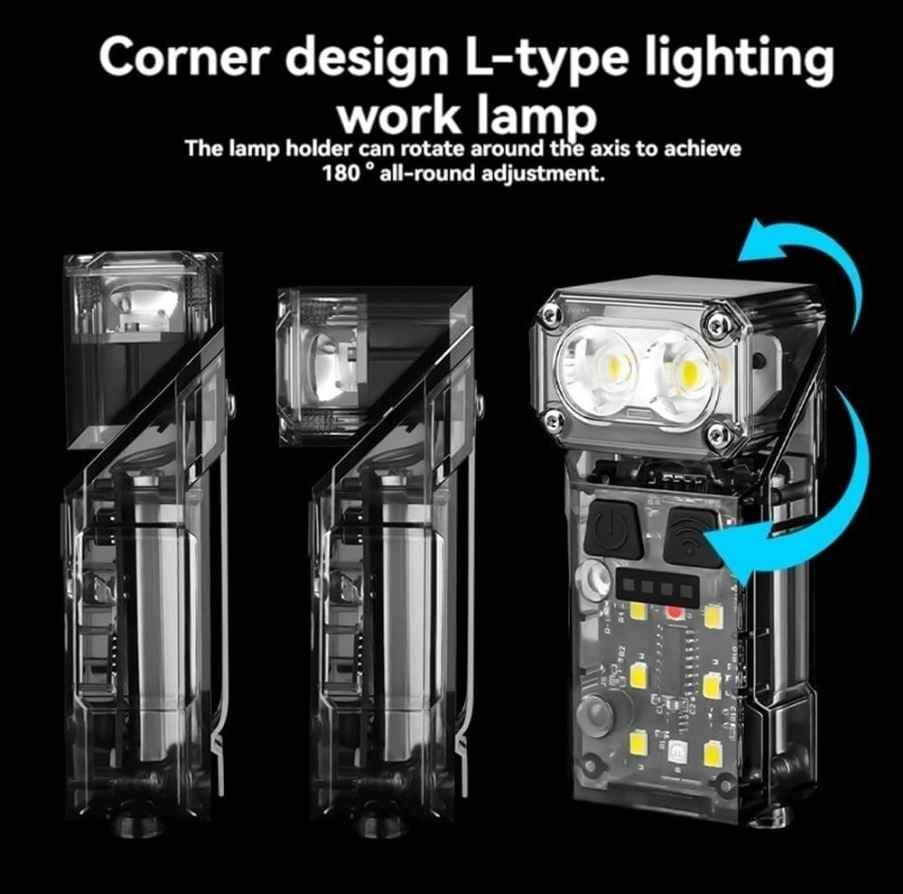 Rechargeable Work Light with Magnet Clip - photo 3