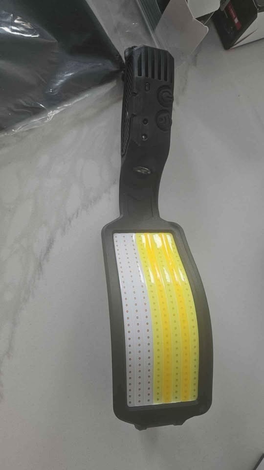 LED Headlamp USB Rechargeable Sensor COB