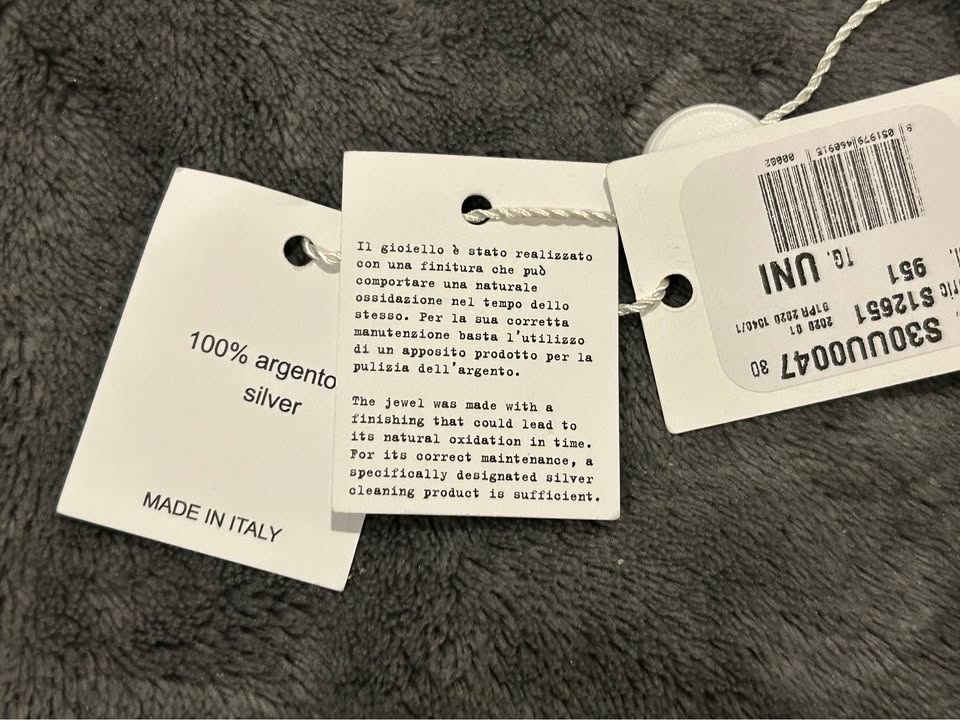 Maison Margiela Bolt (11) Necklace, Sterling Silver - photo 3