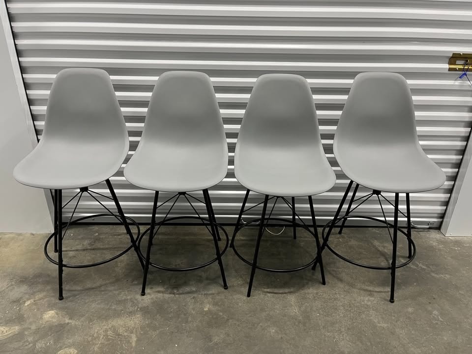 Swivel Bar Stools - Set of 4 - photo 2