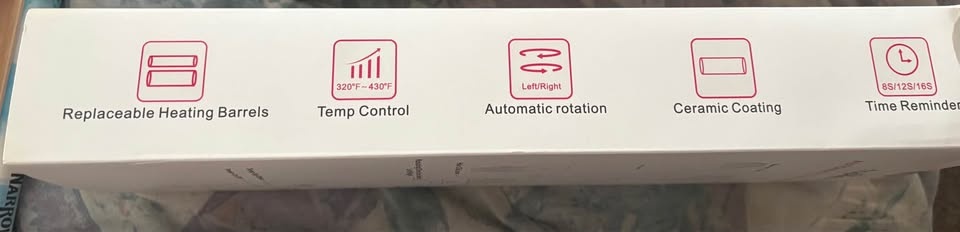 top4ever Automatic Curling Iron Set - photo 5