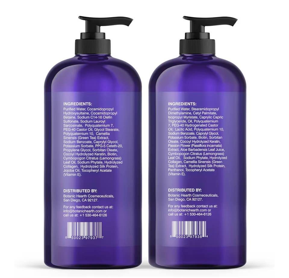 Botanic Hearth Curly Hair Shampoo & Conditioner Set - photo 2