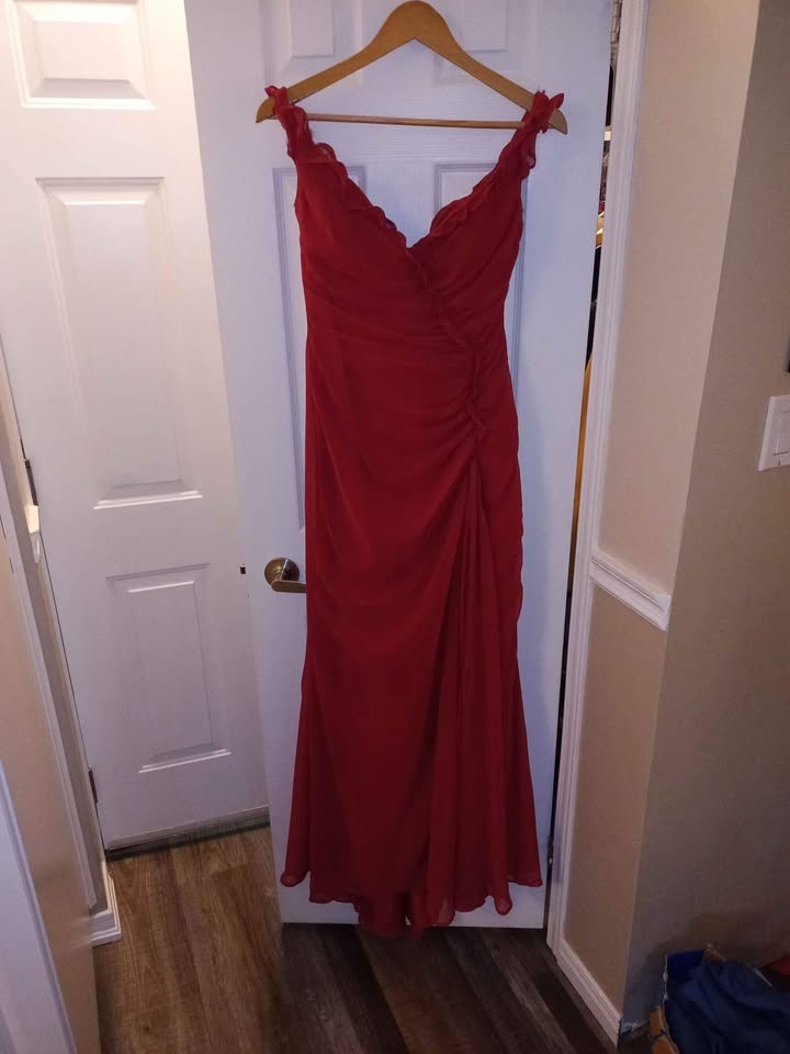 Custom Made Red Dress