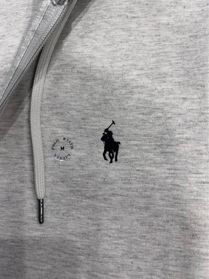 Polo Ralph Lauren Light Grey Full-Zip Hoodie New with Tags - photo 5