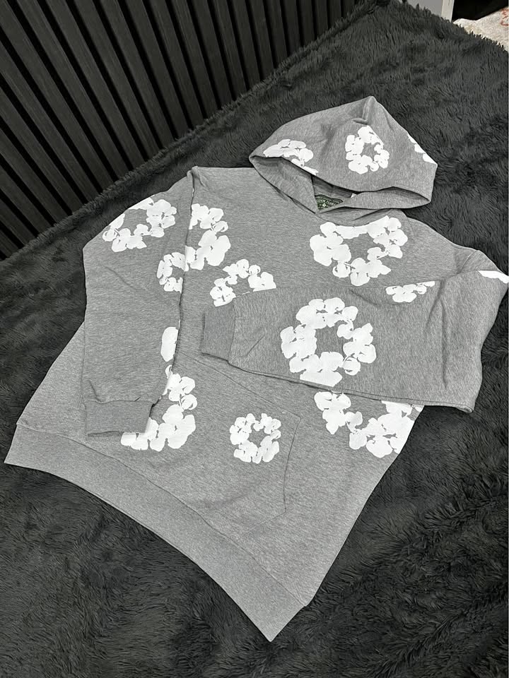 Denim Tears Hoodie Grey M