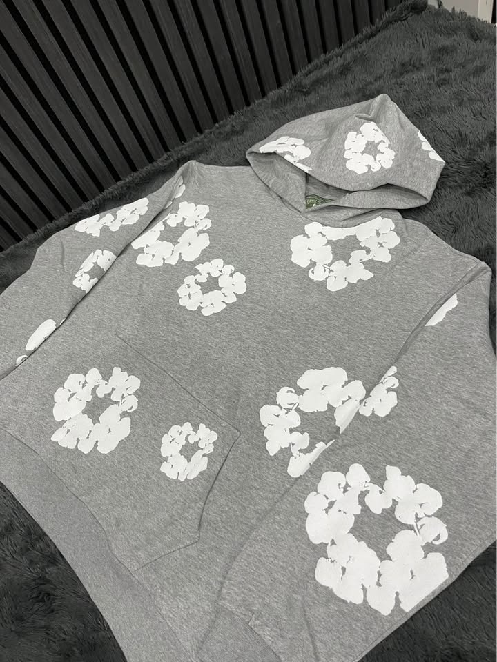 Denim Tears Hoodie Grey M - photo 2