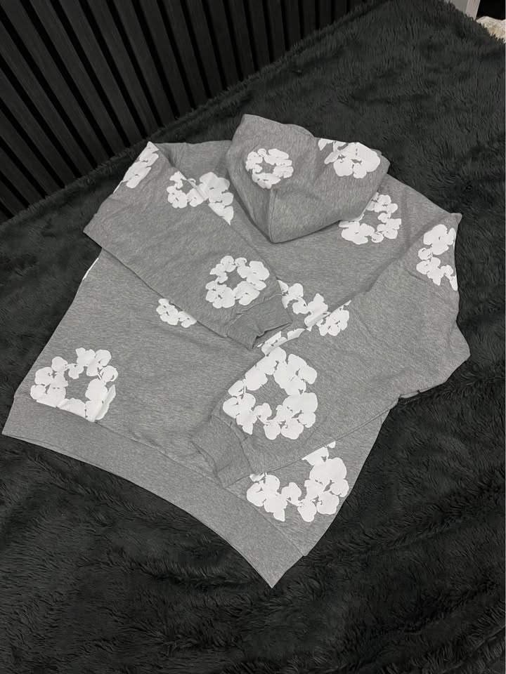 Denim Tears Hoodie Grey M - photo 5