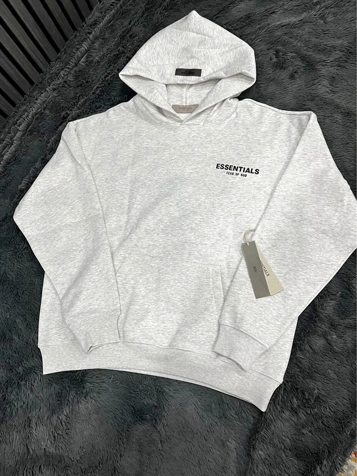 Essentials Fear of God Light Oat Hoodie
