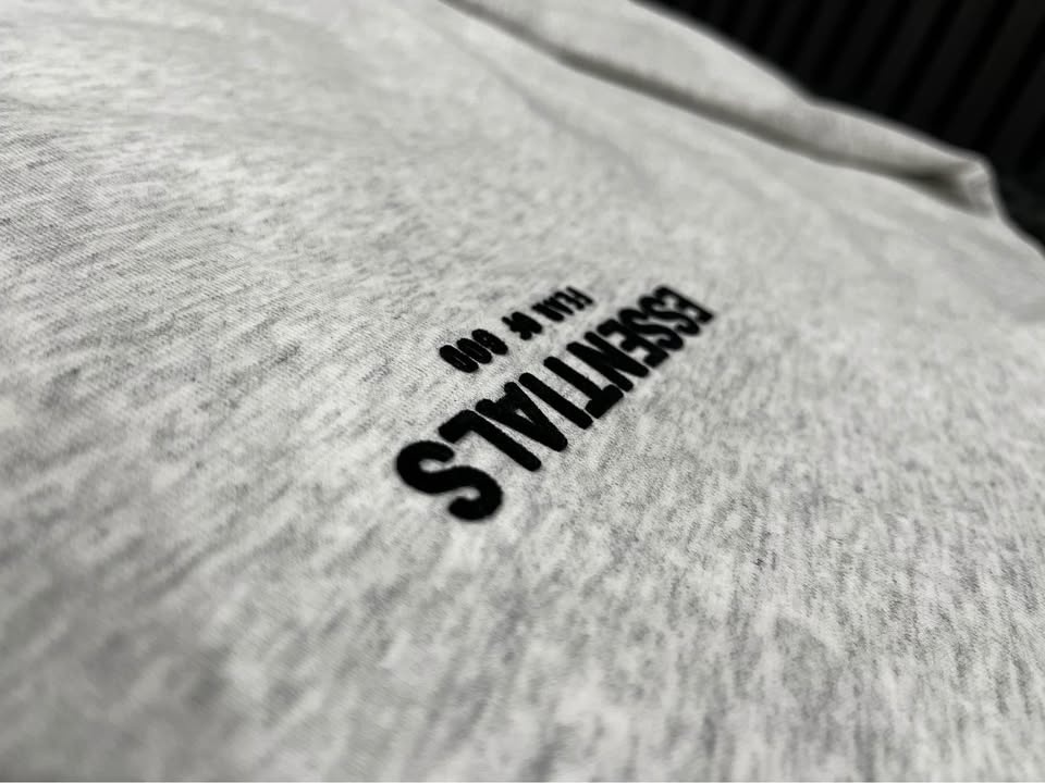Essentials Fear of God Light Oat Hoodie - photo 2