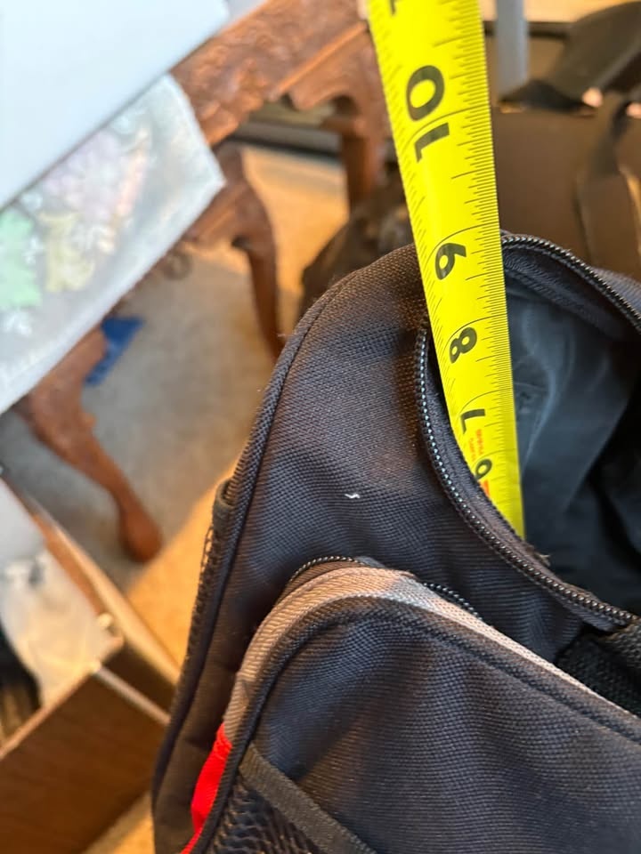 Black Red Small Cooler Backpack Bag - photo 3