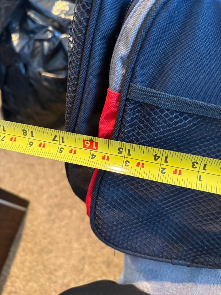 Black Red Small Cooler Backpack Bag - photo 4