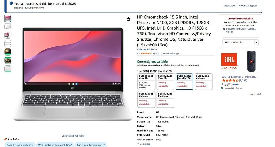 Chromebook - Never Used