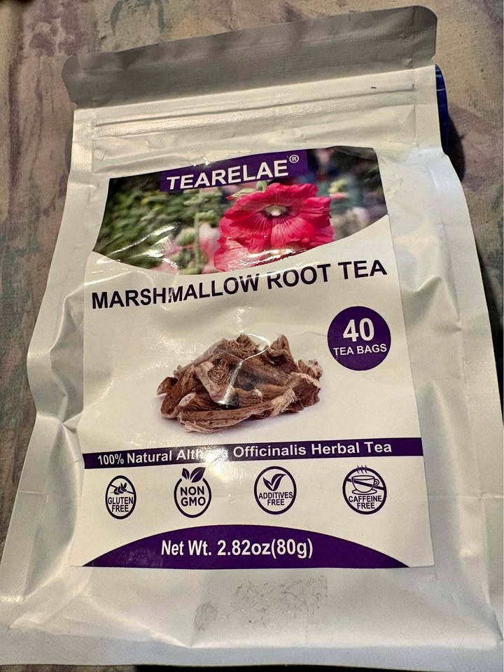 TEARELAE Marshmallow Root Tea 40 Tea Bags New
