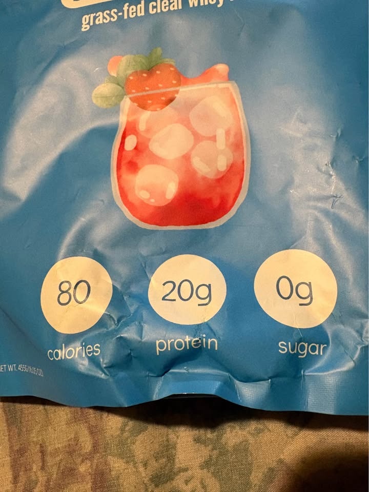 Juvein Strawberry Acai Grass-Fed Clear Whey Isolate Protein Powd - photo 2