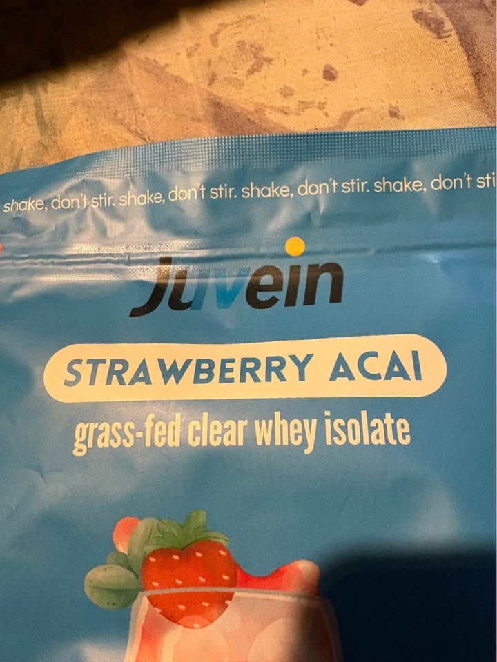 Juvein Strawberry Acai Grass-Fed Clear Whey Isolate Protein Powd - photo 3