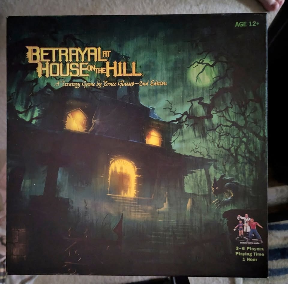 Betrayal at House on the Hill 2nd Ed + Widow's Walk
