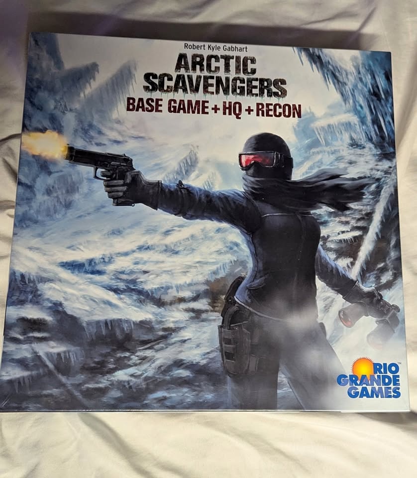 Arctic Scavengers Base Game + HQ + Recon Board Game Sealed
