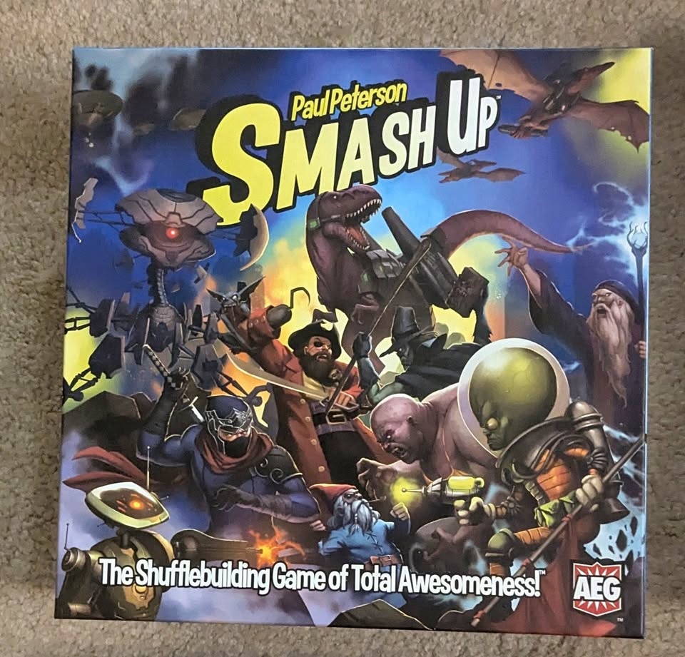Smash Up Deckbuilding Board Game