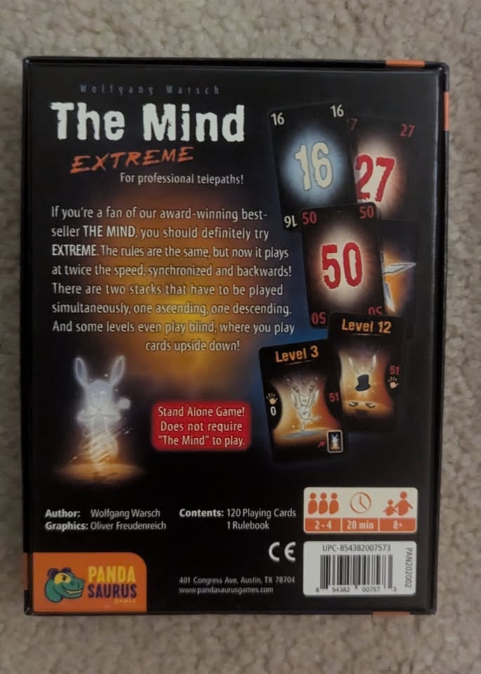 The Mind Extreme Card Game - photo 2