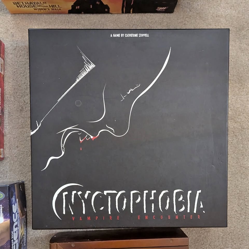 Nyctophobia Vampire Encounter Board Game Complete
