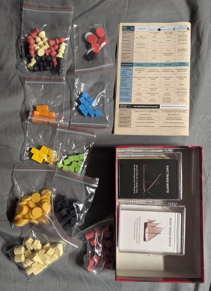 Pax Renaissance 1st Edition Board Game Sierra Madre Games - photo 2