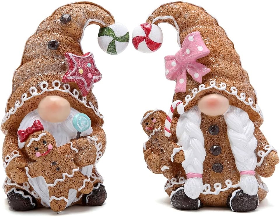 Christmas Gingerbread Man Gnomes