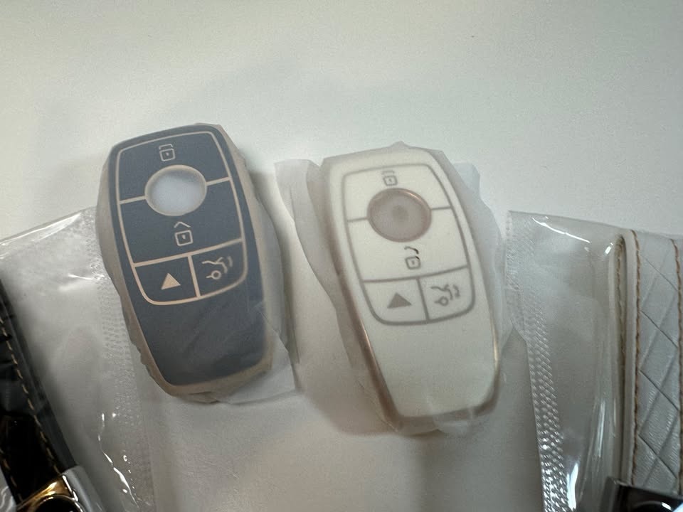 Key Fob Cover for Mercedes - 2 pieces - photo 5