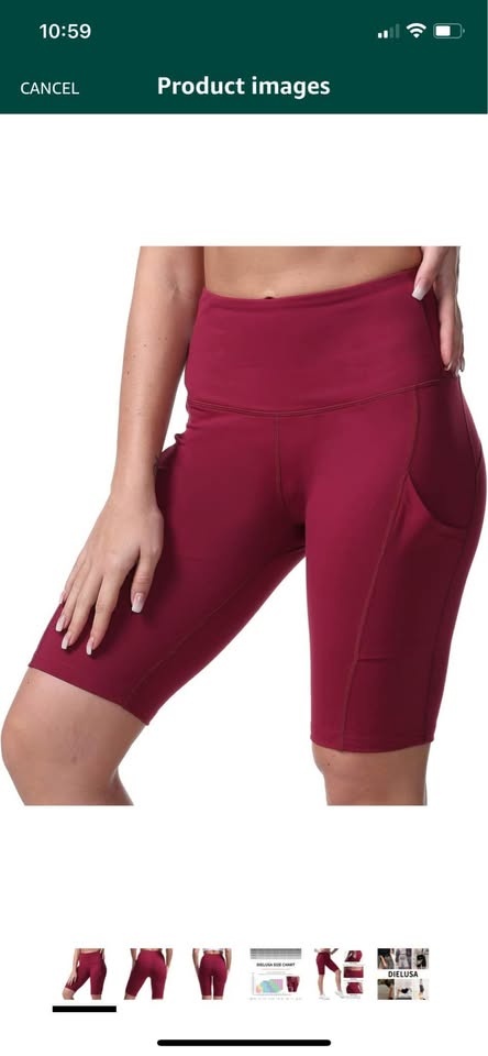 Women's Yoga/Biking Shorts Size Small - photo 3